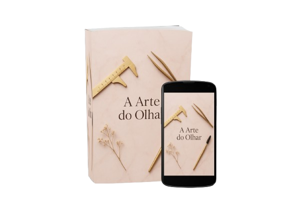Capa 3D do ebook A Arte do Olhar.